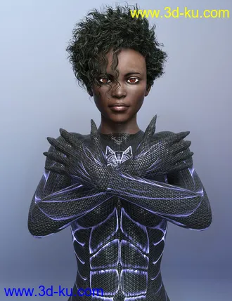 3D打印模型MR Shary and Bodysuit for Genesis 8 Female的图片