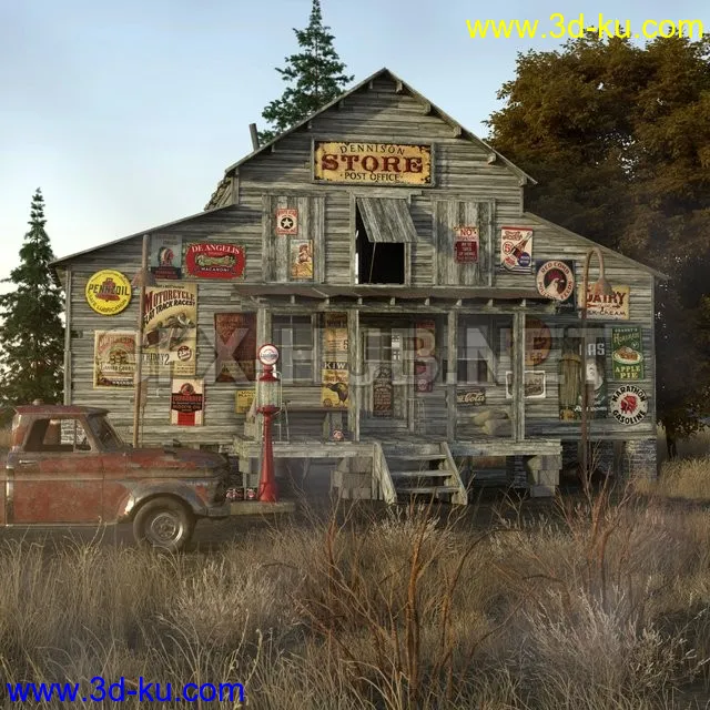 MS20 Country Store for DAZ模型的图片1