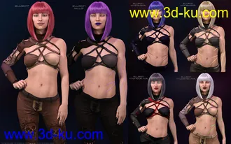 3D打印模型Mst Ellison HD for Genesis 8 Female的图片