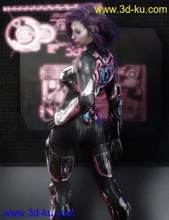 3D打印模型Mst Ellison HD for Genesis 8 Female的图片