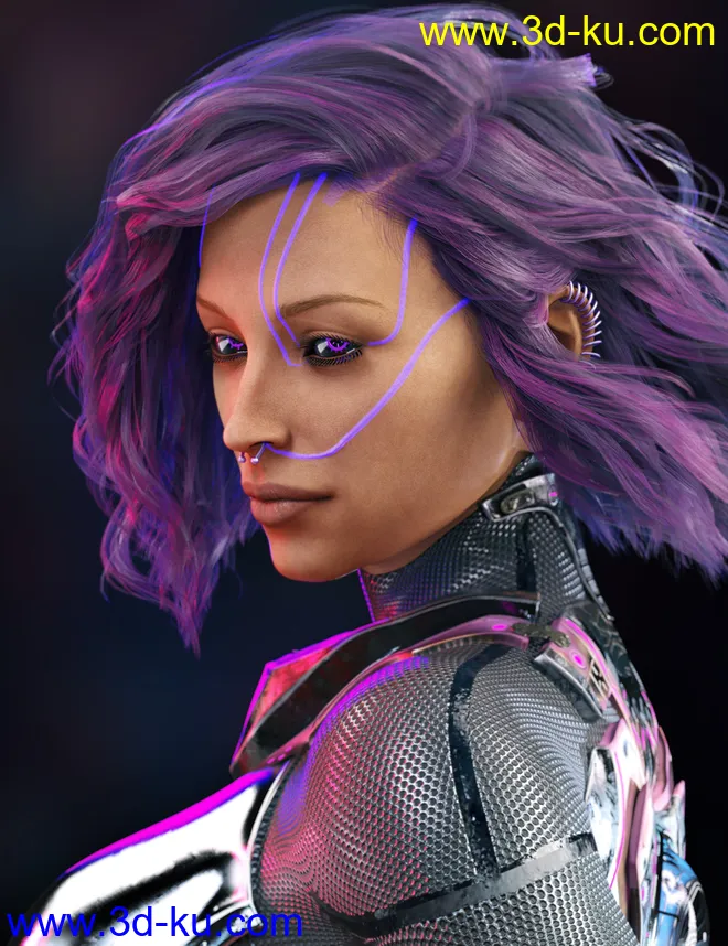 Mst Ellison HD for Genesis 8 Female模型的图片4