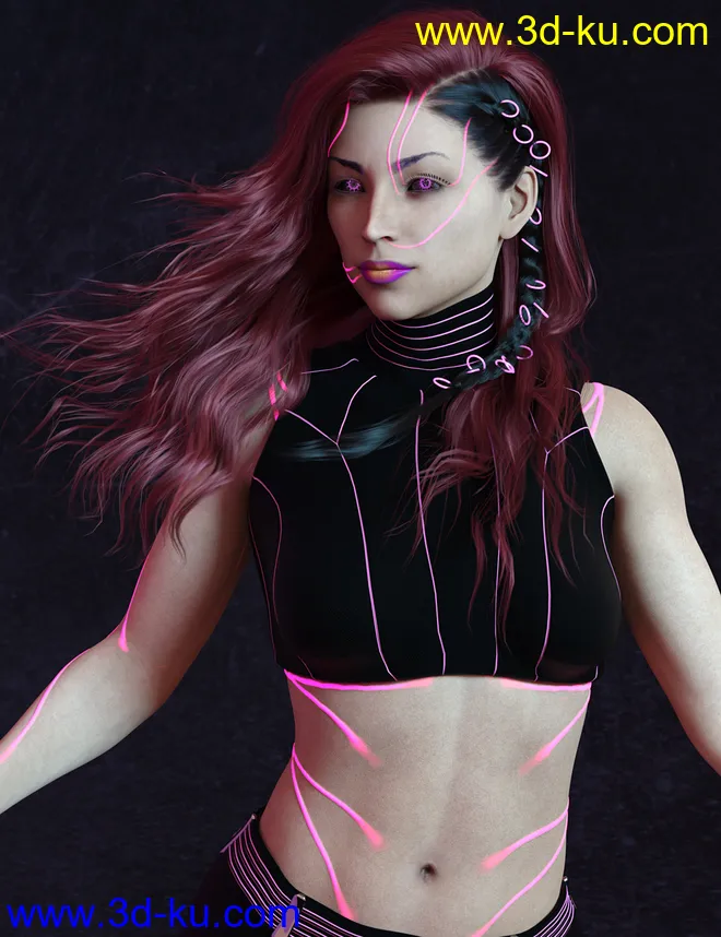 Mst Ellison HD for Genesis 8 Female模型的图片7