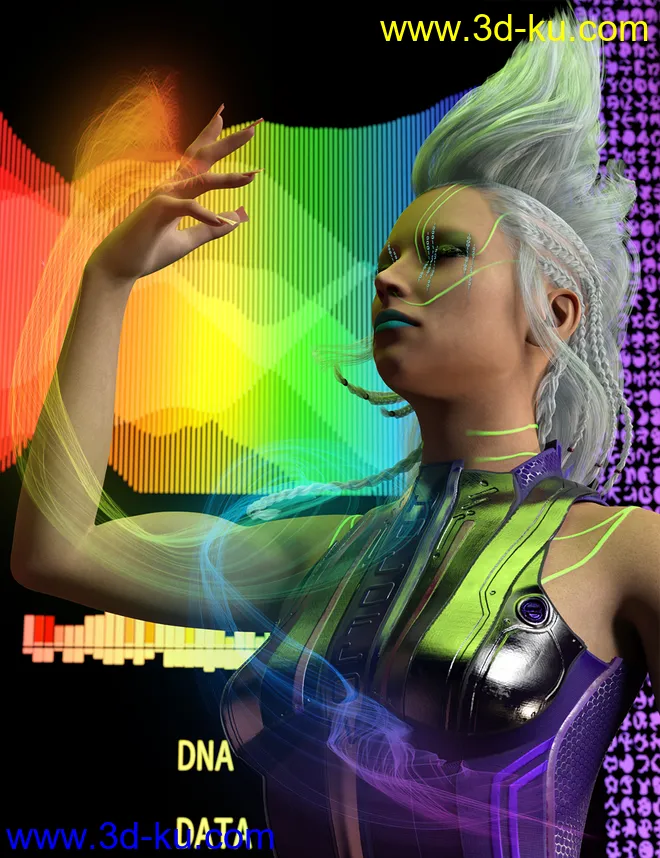 Mst Ellison HD for Genesis 8 Female模型的图片10