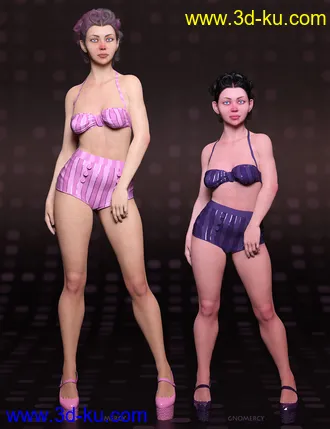 3D打印模型Mst Mercy Gnomercy HD for Genesis 8 Females的图片