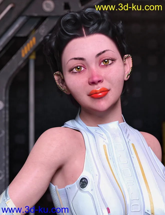 Mst Mercy Gnomercy HD for Genesis 8 Females模型的图片4