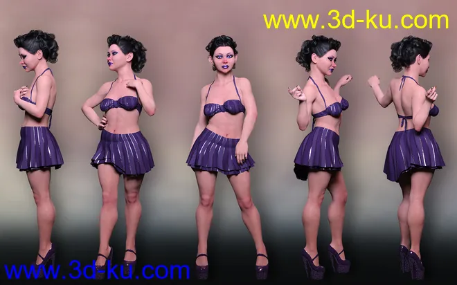 Mst Mercy Gnomercy HD for Genesis 8 Females模型的图片6