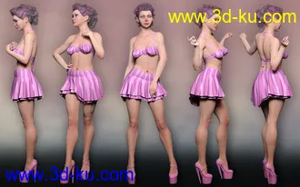 3D打印模型Mst Mercy Gnomercy HD for Genesis 8 Females的图片
