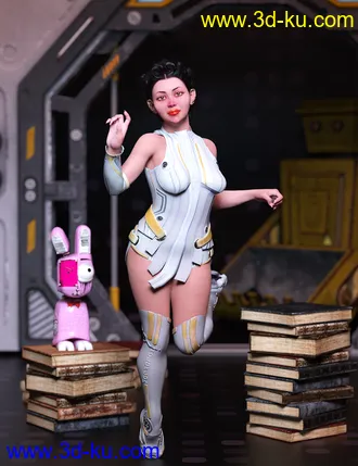 3D打印模型Mst Mercy Gnomercy HD for Genesis 8 Females的图片
