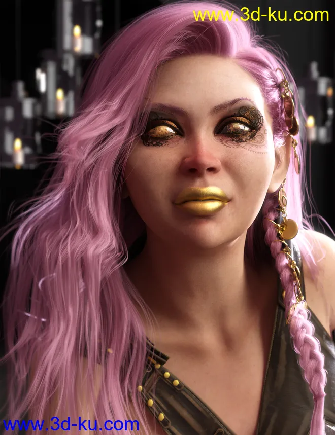 Mst Mercy Gnomercy HD for Genesis 8 Females模型的图片13