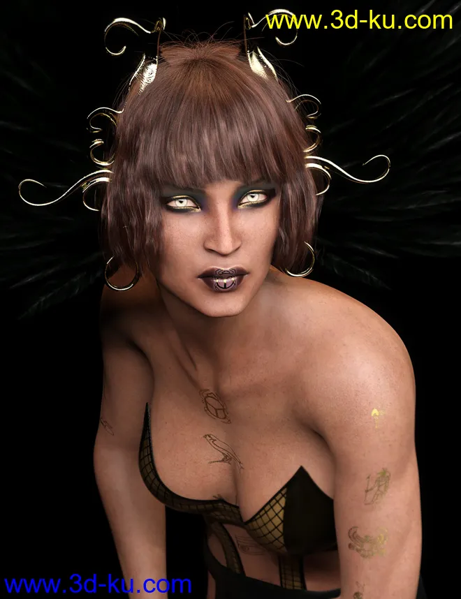 Mst Panya for Genesis 8 Female and Khemsit 8模型的图片1