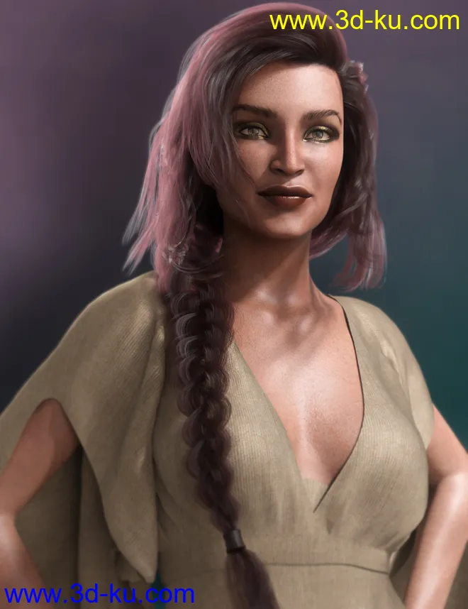 Mst Panya for Genesis 8 Female and Khemsit 8模型的图片3