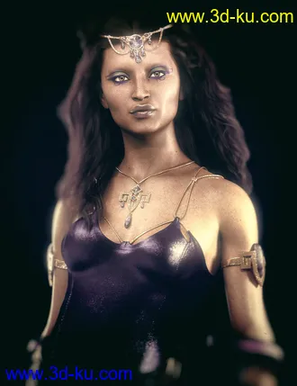 3D打印模型Mst Panya for Genesis 8 Female and Khemsit 8的图片