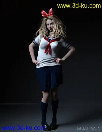 3D打印模型Nanah for Genesis 8 Female的图片