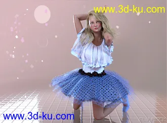 3D打印模型Nanah for Genesis 8 Female的图片