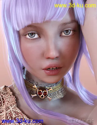 3D打印模型Nanah for Genesis 8 Female的图片