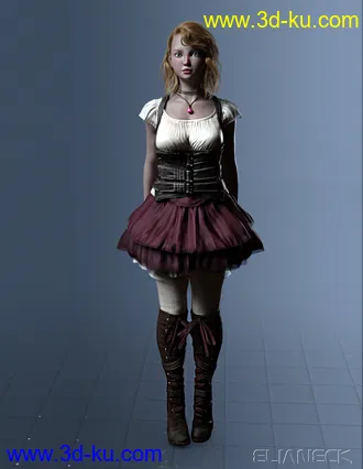 3D打印模型Nanah for Genesis 8 Female的图片