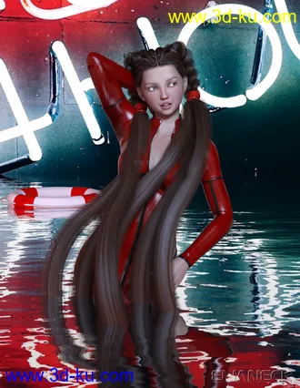 3D打印模型Nanah for Genesis 8 Female的图片