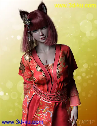 Nanah for Genesis 8 Female模型的图片22