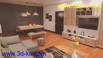 3D打印模型Native Living Room的图片