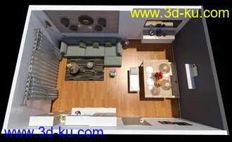 3D打印模型Native Living Room的图片