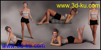 3D打印模型Naturally Poses for Genesis 8.1 Female的图片