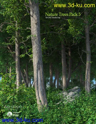 3D打印模型Nature Trees Pack 5的图片
