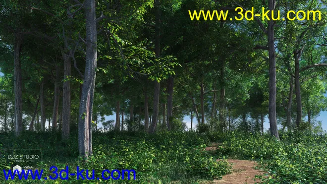 Nature Trees Pack 5模型的图片8