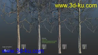 3D打印模型Nature Trees Pack 5的图片