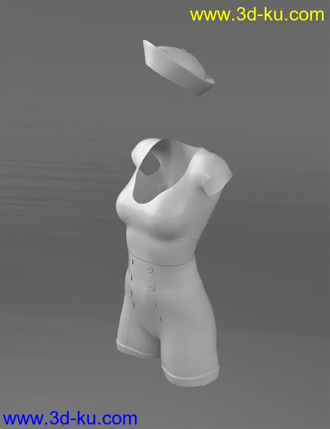 Navy Girl for Genesis 8 Female(s)模型的图片6