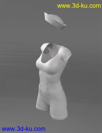 3D打印模型Navy Girl for Genesis 8 Female(s)的图片