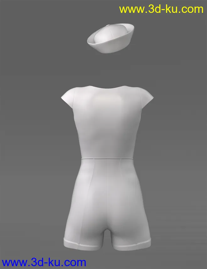 Navy Girl for Genesis 8 Female(s)模型的图片8