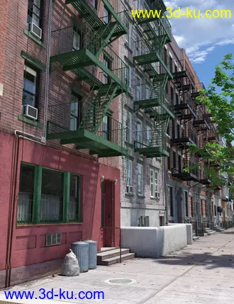 New York Tenements模型的图片1