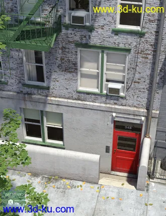 3D打印模型New York Tenements的图片