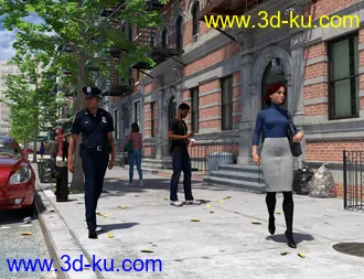 3D打印模型New York Tenements的图片