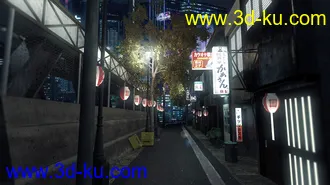 3D打印模型Night In Tokyo的图片