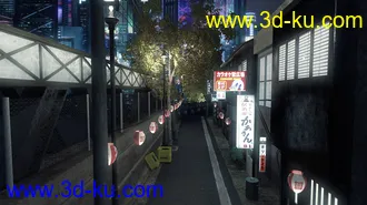 3D打印模型Night In Tokyo的图片
