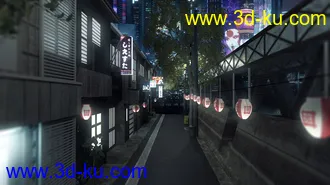 3D打印模型Night In Tokyo的图片