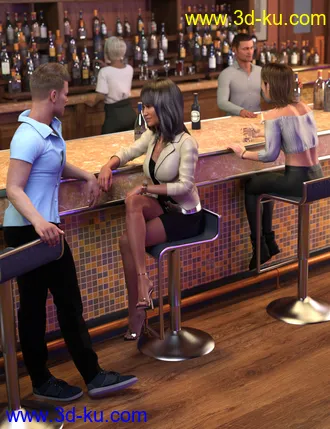 3D打印模型Night Lounge Poses的图片