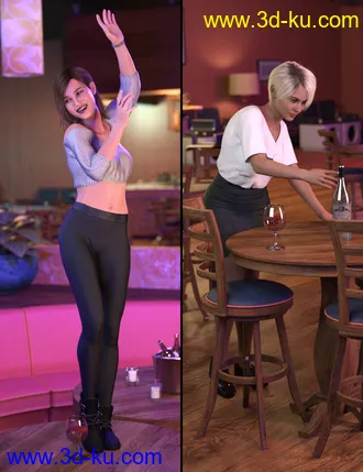 3D打印模型Night Lounge Poses的图片