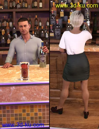 3D打印模型Night Lounge Poses的图片