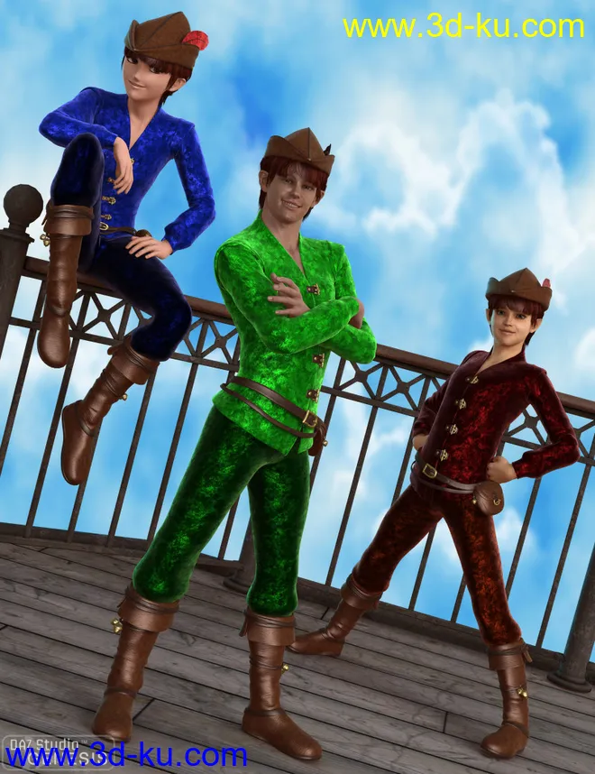 Nimmerland - Fairytale Poses模型的图片2