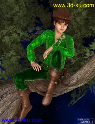 3D打印模型Nimmerland - Fairytale Poses的图片