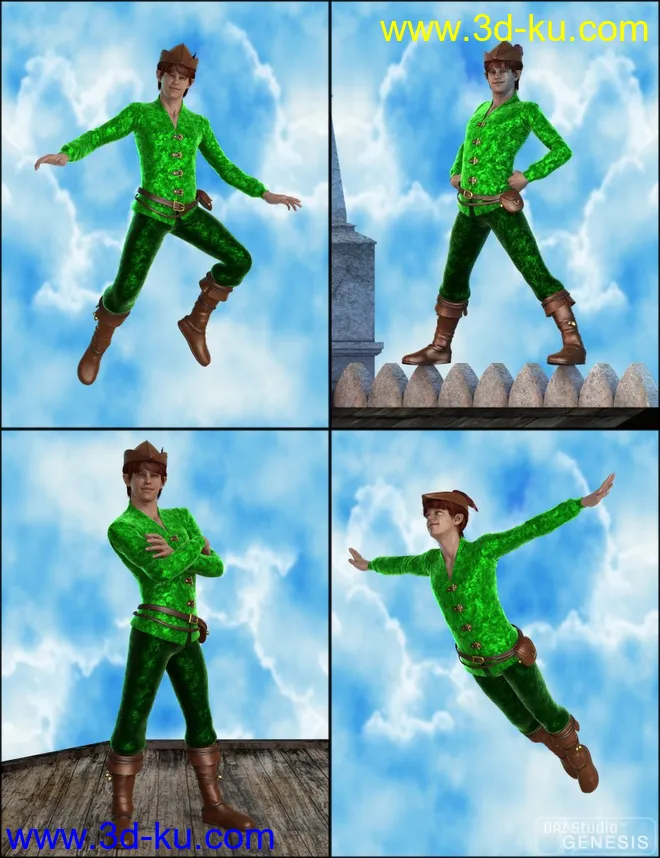 Nimmerland - Fairytale Poses模型的图片5