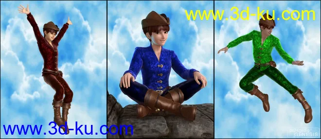 Nimmerland - Fairytale Poses模型的图片8