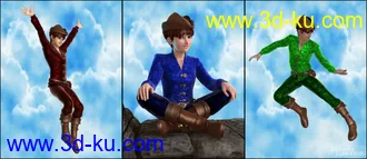 3D打印模型Nimmerland - Fairytale Poses的图片