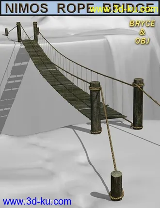3D打印模型Nimos Rope Bridge的图片