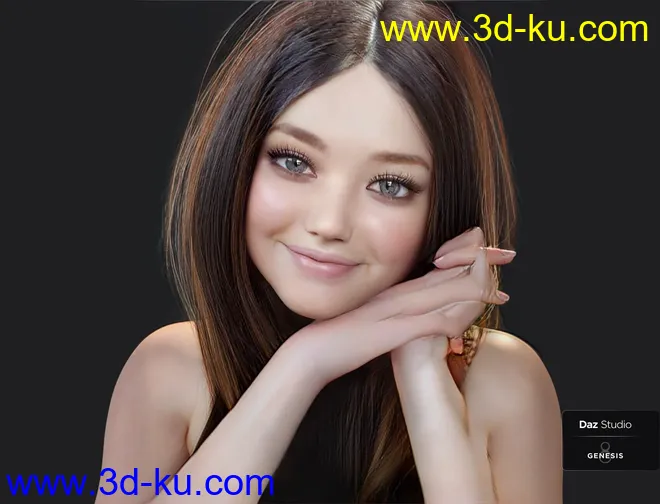 Nirv Fashion Stylized Bob Hair模型的图片9