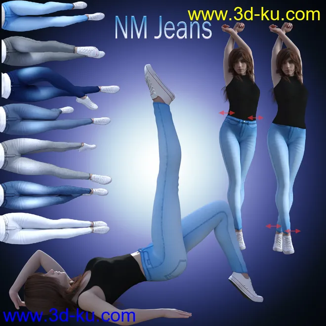 NM Jeans模型的图片1