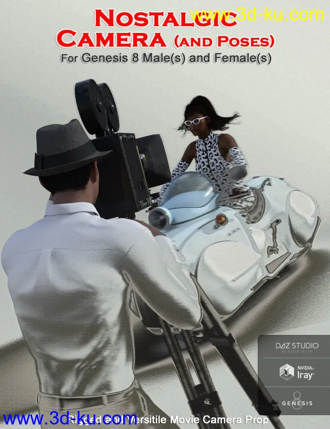 Nostalgic Camera for Genesis 8模型的图片1
