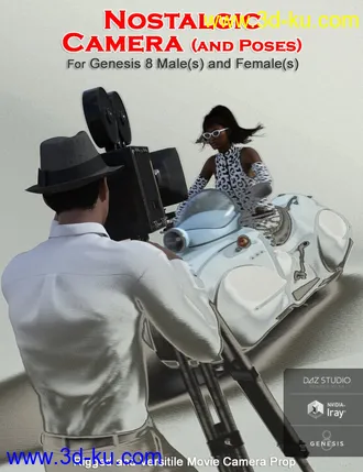 3D打印模型Nostalgic Camera for Genesis 8的图片